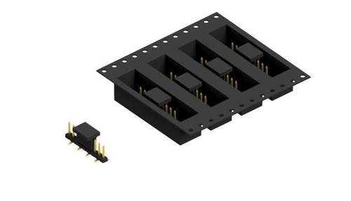 Fischer Elektronik Stiftleiste (Standard) Anzahl Reihen: 1 SLY7SMD0459GBTR 650St. von Fischer Elektronik