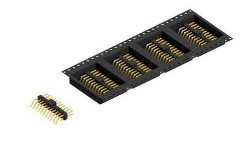 Fischer Elektronik Stiftleiste (Standard) Anzahl Reihen: 2 SL17SMD05822GBTR 300St. von Fischer Elektronik