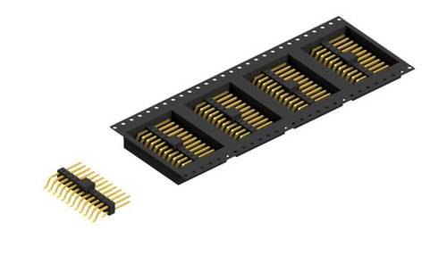 Fischer Elektronik Stiftleiste (Standard) Anzahl Reihen: 2 SL17SMD08324GBTR 300St. von Fischer Elektronik