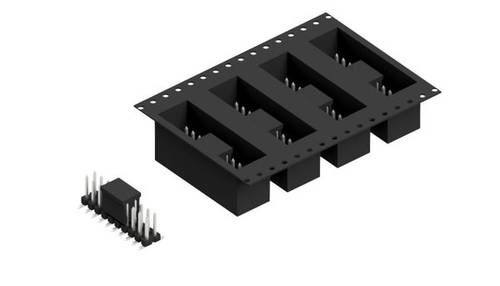 Fischer Elektronik Stiftleiste (Standard) Anzahl Reihen: 2 SLLP6SMD06620ZBTR 250St. von Fischer Elektronik