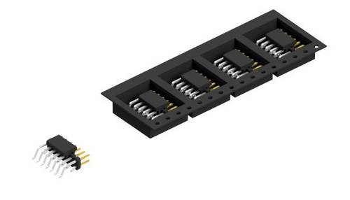 Fischer Elektronik Stiftleiste (Standard) Anzahl Reihen: 2 SLY10SMD04014SBTR 700St. von Fischer Elektronik