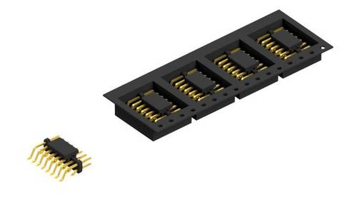 Fischer Elektronik Stiftleiste (Standard) Anzahl Reihen: 2 SLY10SMD04016GBTR 700St. von Fischer Elektronik