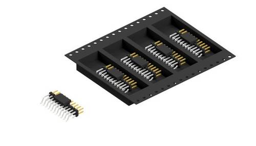 Fischer Elektronik Stiftleiste (Standard) Anzahl Reihen: 2 SLY10SMD04022SBTR 700St. von Fischer Elektronik