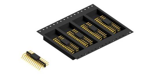 Fischer Elektronik Stiftleiste (Standard) Anzahl Reihen: 2 SLY10SMD04026GBTR 700St. von Fischer Elektronik