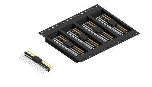 Fischer Elektronik Stiftleiste (Standard) Anzahl Reihen: 2 SLY10SMD04032SBTR 700St. von Fischer Elektronik