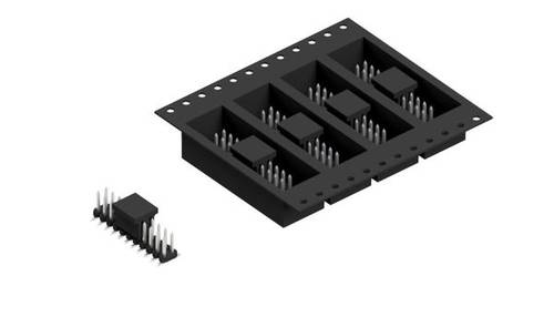 Fischer Elektronik Stiftleiste (Standard) Anzahl Reihen: 2 SLY8SMD04522ZBTR 650St. von Fischer Elektronik