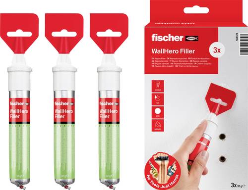 Fischer WallHero Spachtelmasse 564378 3St. von Fischer