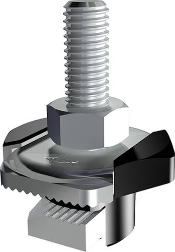 Fischer 538653 Hammerkopfschraube M8 30mm Stahl, Polypropylen galvanisch verzinkt 100St. von Fischer