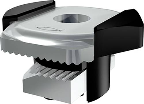 Fischer 538652 Schiebemuttern M10 Stahl, Polypropylen galvanisch verzinkt 50St. von Fischer