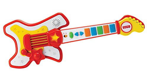 CLAUDIO REIG, S..L.. KFP2183 Fisher Price Licensing Rockstar Gitarre 42cm, Mehrfarbig, Sin Talla von Fisher-Price