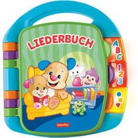 FISHER-PRICE CDH40 Lernspaß Liederbuch (blau), Baby-Spielzeug mit Musik, Lernspielzeug von Fisher-Price