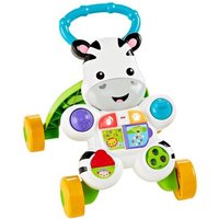 FISHER-PRICE DLD94 Lern mit mir Zebra-Lauflernwagen, Baby Lauflernhilfe, Laufwagen von Fisher-Price