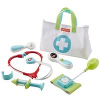 FISHER-PRICE DVH14 Arzttasche (7 Teile), Kinder-Spielzeug, Kinder Arztkoffer von Fisher-Price