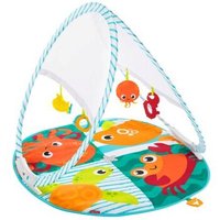 FISHER-PRICE FXC15 Faltbare Meeres-Spieldecke, Babydecke, Spielmatte, Krabbeldecke von Fisher-Price