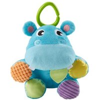 FISHER-PRICE GFC35 Versteck-mich Plüsch-Nilpferd, Baby-Spielzeug, Kuscheltier, Baby Ball von Fisher-Price