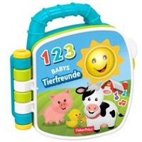 FISHER-PRICE GFP29 Tierfreunde-Liederbuch, Baby-Spielzeug mit Musik, Lernspielzeug von Fisher-Price