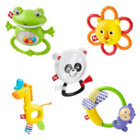 FISHER-PRICE GGF02 Fisher-Price Tierische Beißringe, sortiert von Fisher-Price