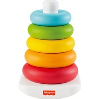 FISHER-PRICE GRF09 Eco Farbring Pyramide, Stapelspiel, 100% Bio-Kunststoff von Fisher-Price