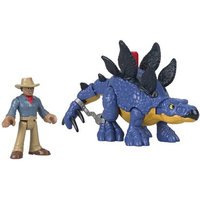 FISHER-PRICE GVV64 Imaginext Jurassic World Stegosaurus & Dr. Grant von Fisher-Price