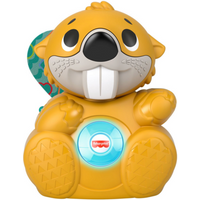 FISHER-PRICE GXD84 BlinkiLinkis Biber, Spielzeug mit Musik, Lernspielzeug von Fisher-Price