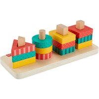 FISHER-PRICE HXV05 Fisher-Price Buntes Holz-Stapelspielset von Fisher-Price