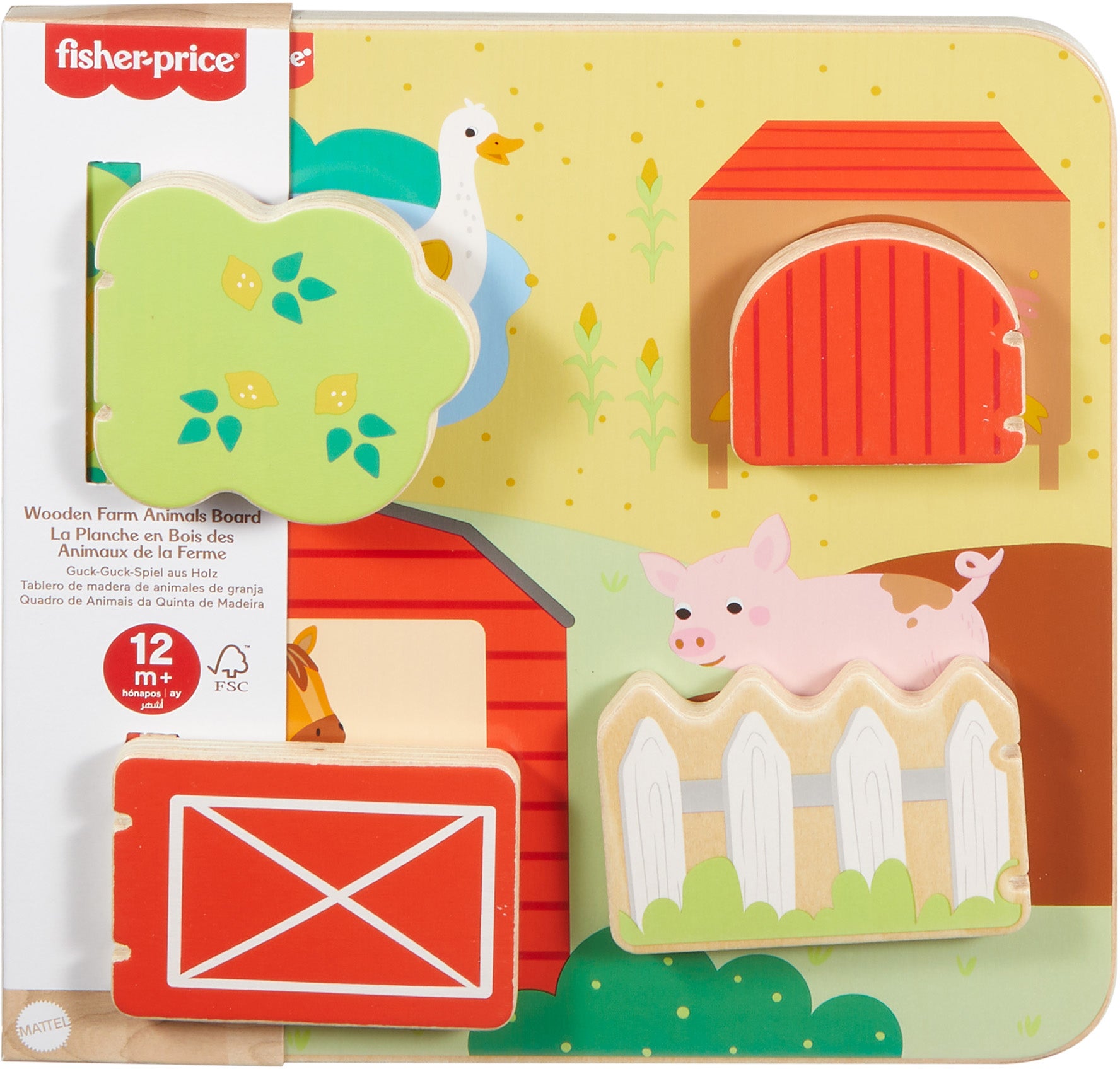 Fischer-Price Farm Animals Board Interaktives Spielzeug von Fisher-Price