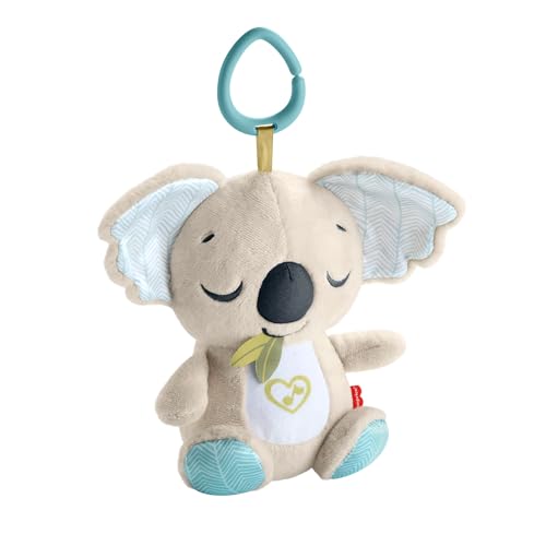 Fisher-Price Baby-Spielzeug für unterwegs Koala-Spieluhr, Plüsch-Spieluhr mit weißem Rauschen und Musik für Neugeborene ab einem Alter von 0 Monaten, JBD65 Fisher-Price Baby-Spielzeug für unterwegs Koala-Spieluhr, Plüsch-Spieluhr mit weißem Rauschen und Musik für Neugeborene ab einem Alter von 0 Monaten, JBD65 von Fisher-Price