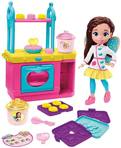 Fisher-Price GCJ29 Butterbean Butterbean's Café Magical Bake & Display Ofen, merhfarbig von Fisher-Price