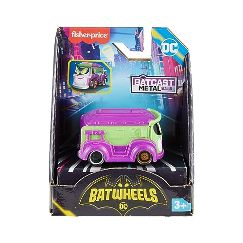 Fisher-Price DC Batwheels Prank The Joker Van 1:55 Scale Vehicle von Fisher-Price