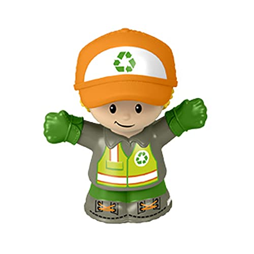 Fisher-Price Ersatzteil Little People Recycling Truck GWD29 - Ersatz Sanitärarbeiter Figur von Fisher-Price