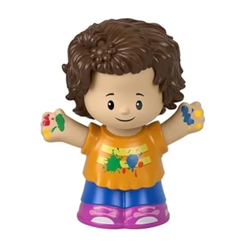 Fisher-Price Ersatzteil Little People School Spielset HBW66 – Ersatz Little Boy Art Student Figur – funktioniert auch hervorragend mit anderen Spielsets von Fisher-Price