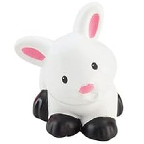 Fisher-Price Ersatzteil Little People Spielset CHD20 - Ersatz White Bunny Rabbit Figur von Fisher-Price