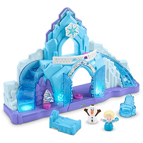 Fisher-Price GLM38 Little People Frozen Elsas Eispalast - Deutsche Sprachversion von Fisher-Price