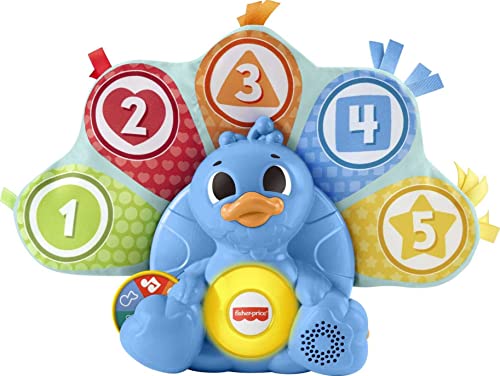 Fisher-Price Linkimals Spielzeug Adam der Pfau Französische Version, interaktive Lichter und Musik, Zahlen und Farben, Spielzeug für Kinder, ab 9 Monaten, HNN75 Fisher-Price Linkimals Spielzeug Adam der Pfau Französische Version, interaktive Lichter und Musik, Zahlen und Farben, Spielzeug für Kinder, ab 9 Monaten, HNN75 von Fisher-Price