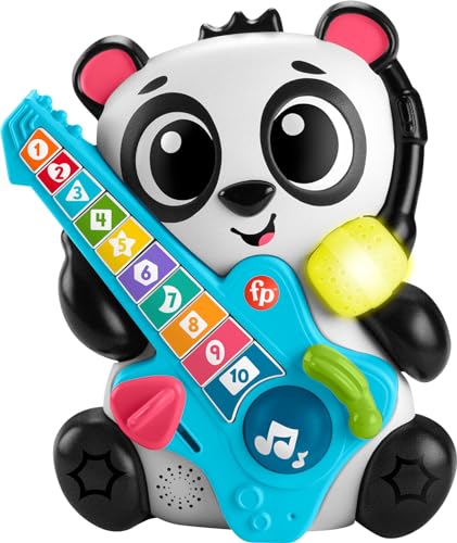 Fisher-Price HYK95 av2024-Fisher-Price-res Pour bb toutpetit Avec Musique et lumires interactives partir de Mois Version franaise hyk-391e61a6 Panda Uhr von Fisher-Price