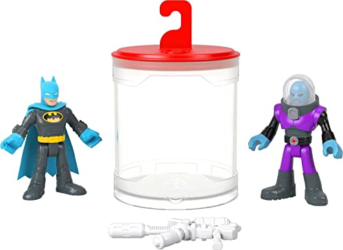 Fisher-Price Imaginext DC Super Friends Batman-Spielzeug, Farbwechsel-Figuren-Set, Batman & Mr. Freeze für Vorschulkinder ab 3 Jahren von Fisher-Price