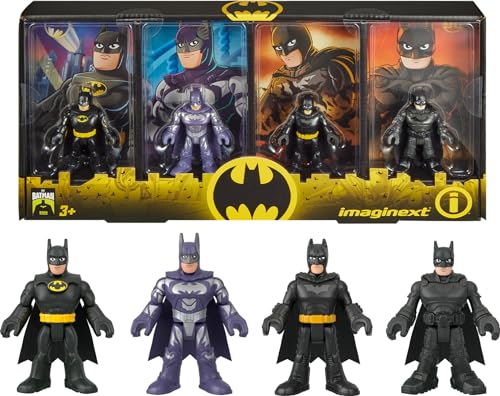 Fisher-Price Imaginext DC Super Friends Batman Toys Gedenkset zum 85. Jahrestag mit Film-Styling für Fans ab 3 Jahren von Fisher-Price