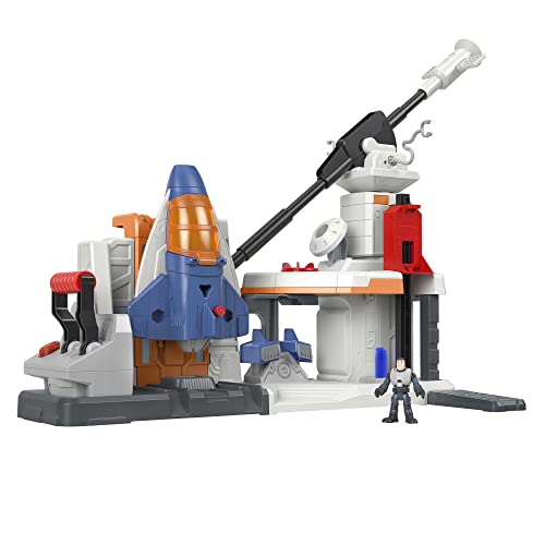 Fisher-Price Imaginext HGT25 - Weltraumstation Spielset von Disney und Pixar Lightyear, interaktives Spielzeug mit Lichtern und Geräuschen für Rollenspiele, Spielzeug für Kinder ab 3 Jahren von Fisher-Price