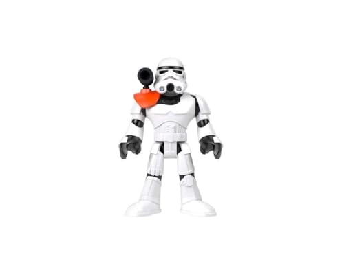 Fisher-Price Imaginext STAR WARS Spielzeug XXL Sturmtruppler-Figur, ca. 42 cm große, bewegliche Figur mit Starter für Kinder ab 3 Jahren, HXG53 von Fisher-Price