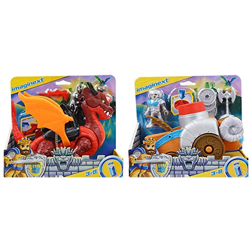 Fisher-Price Imaginext Spielzeug-Set mit Puppen und Halben mit Handfunktion, ab 3 Jahren von Fisher-Price