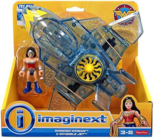 Fisher-Price Justice League - Exclusive - Wonder Woman & Invisible Jet von Fisher-Price