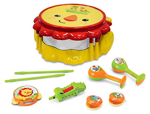 Fisher Price KFP2178 Licensing Lion Musical Band Drum Set, Mehrfarbig von Fisher-Price