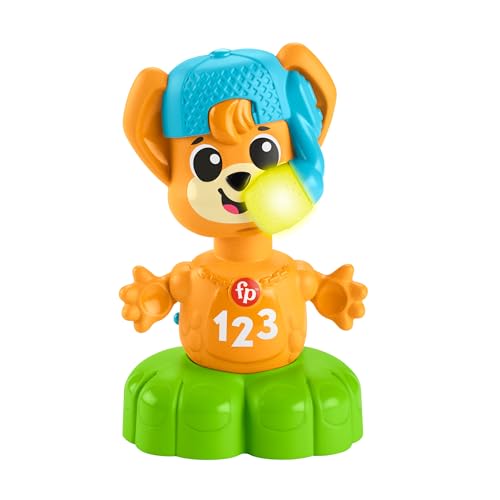 Fisher-Price Link Squad Lisek Musik Gegensätze Lernspielzeug mit Musik und Lichtern für Kinder ab 9 Monaten, polnische Sprachversion, HYL37 von Fisher-Price