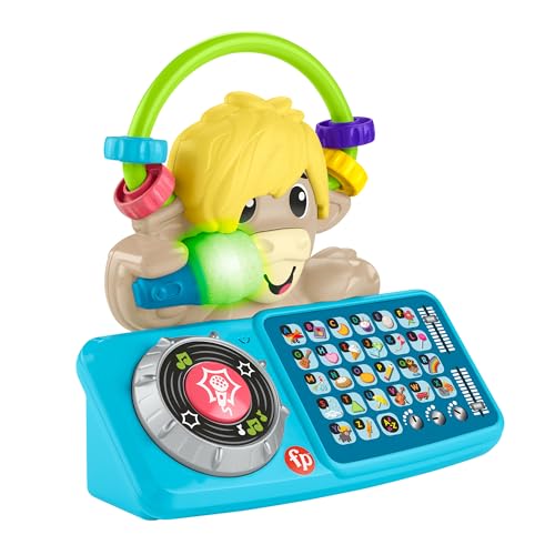 Fisher-Price Link Squad Wie Buchstaben & Worte Lernspielzeug mit Musik und Lichtern für Kinder ab 9 Monaten, polnische Sprachversion, HYL35 von Fisher-Price