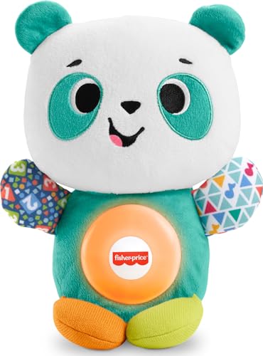 Fisher-Price Linkimals Play Together Panda, musical learning plush toy for babies and toddlers von Fisher-Price