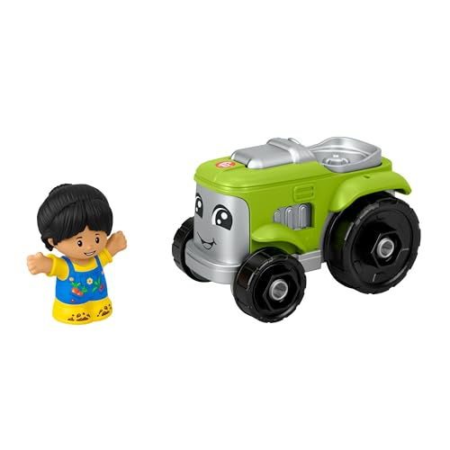 ​Fisher-Price Little People, Kleinkind-Spielzeug-Traktor und Bauernfigur, für Vorschule, Pretend Play, Kinder ab 1 Jahren von Fisher-Price