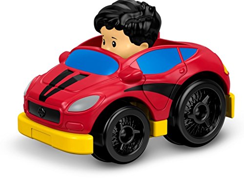 Fisher-Price Little People Wheelies Auto 6,5 cm rot (DRG99) von Fisher-Price