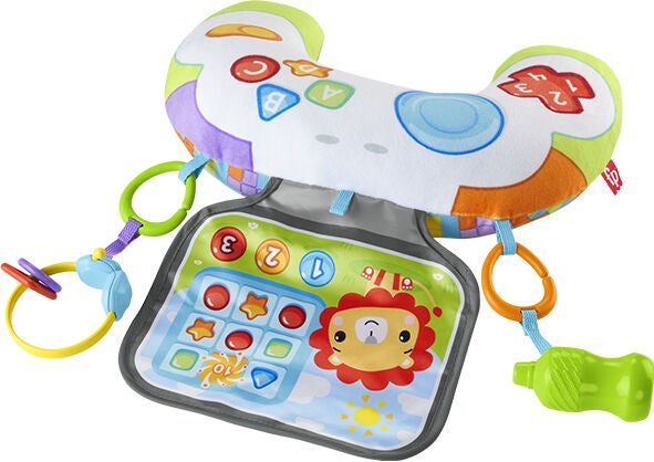 Fisher-Price Littlest Gamer Aktivitätsspielzeug Tummy Wedge, Babyspielzeug von Fisher-Price