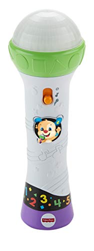 Fisher-Price – Mikrofon singt und lernt, Spielzeug Babys Portugiesische Version von Fisher-Price