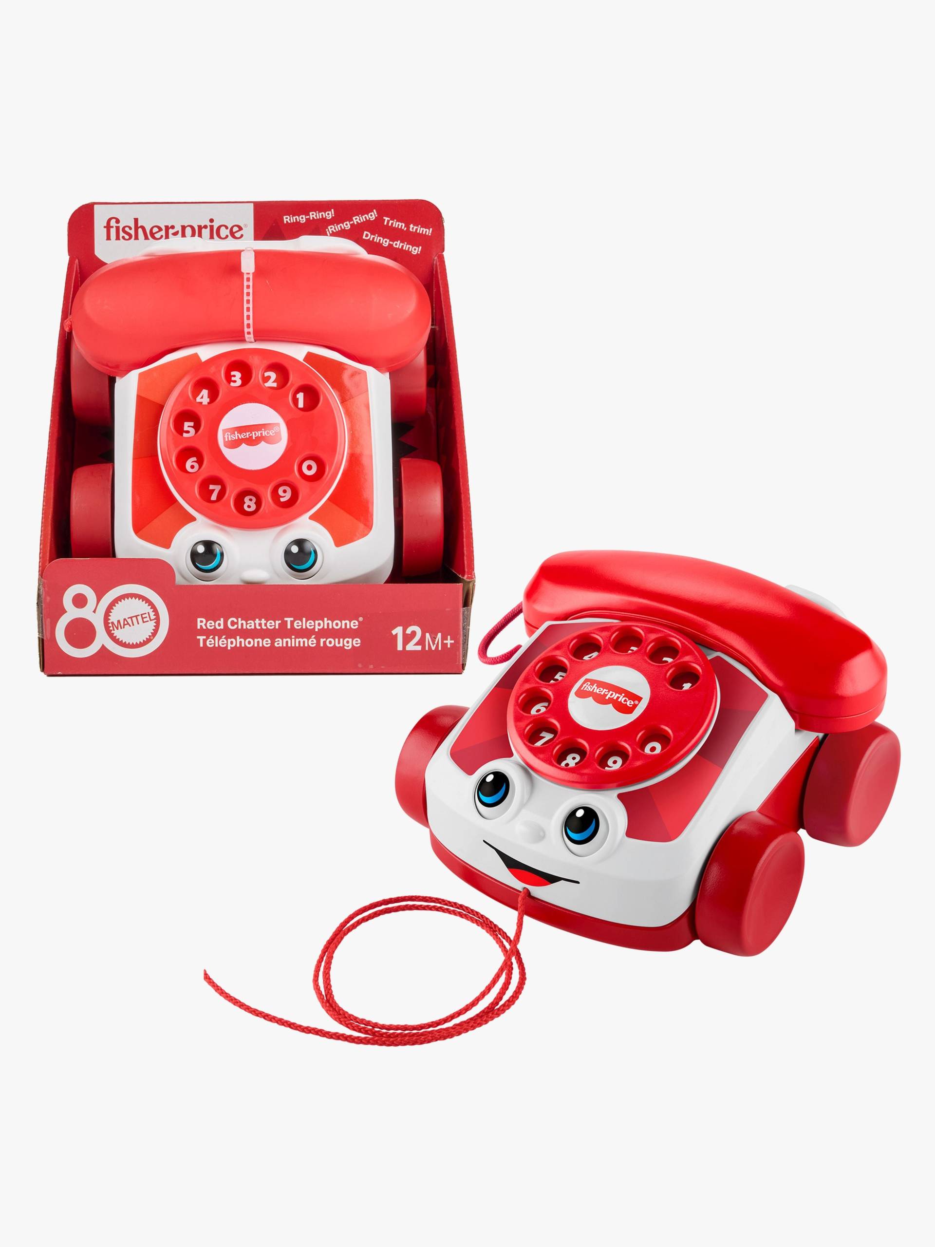 Fisher-Price Nachziehspielzeug Telefon, Babyspielzeug Fisher-Price Nachziehspielzeug Telefon, Babyspielzeug von Fisher-Price